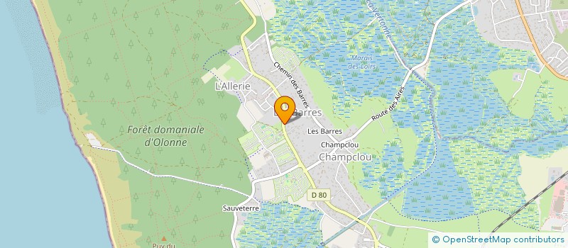 localisation de l'entreprise RENOVATION DU LITTORAL à LES SABLES D'OLONNE