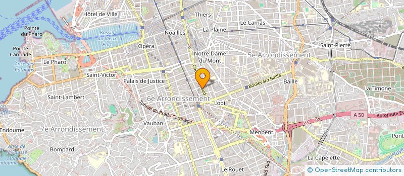 localisation de l'entreprise RENOVATION DU MIDI à MARSEILLE