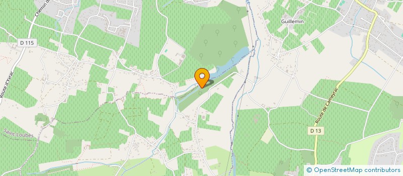 localisation de l'entreprise RENOVATION EGLISES ST SULPICE CAMEYRAC  SAINT-SULPICE-ET-CAMEYRAC