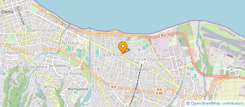 localisation de l'entreprise RENOVATION / ELAGAGE GENCE & FILS à SAINT-DENIS
