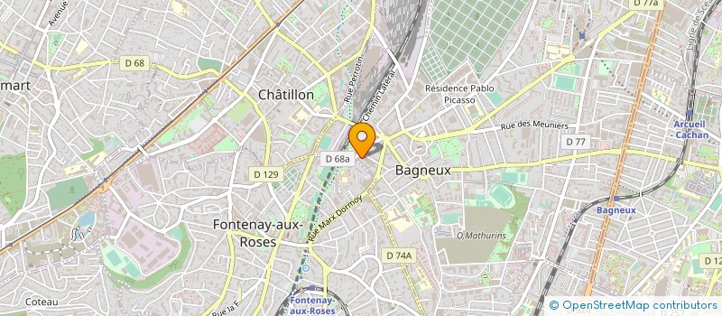 localisation de l'entreprise RENOVATION EN P à BAGNEUX
