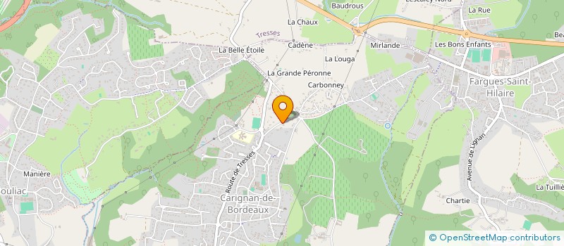 localisation de l'entreprise RENOVATION ENERGIE D'AQUITAINE à CARIGNAN-DE-BORDEAUX