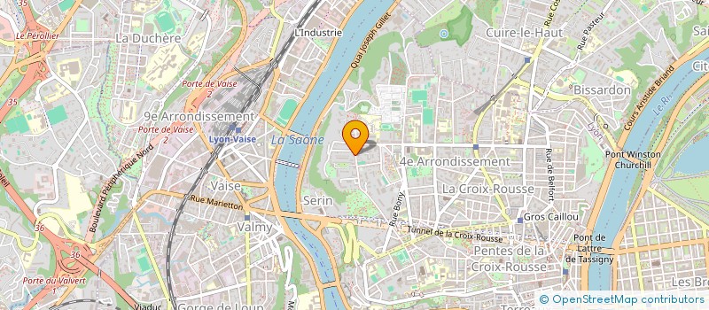 localisation de l'entreprise RENOVATION ET CONCEPTION à LYON