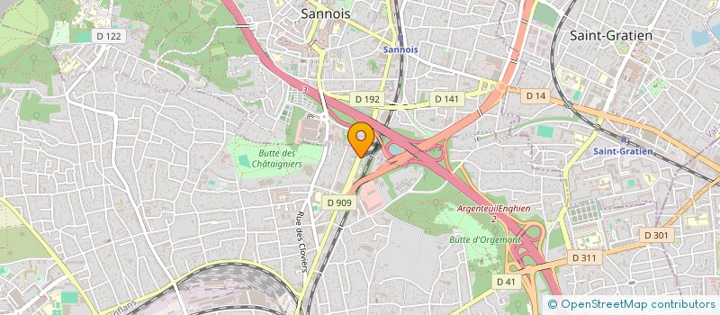 localisation de l'entreprise RENOVATION ET DEPANNAGE  ARGENTEUIL