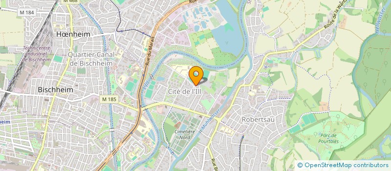 localisation de l'entreprise RENOVATION ET ENTRETIEN DE L'HABITAT à STRASBOURG