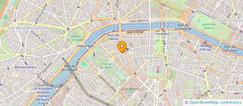 localisation de l'entreprise RENOVATION ET INVESTISSEMENTS PIERRES  PARIS