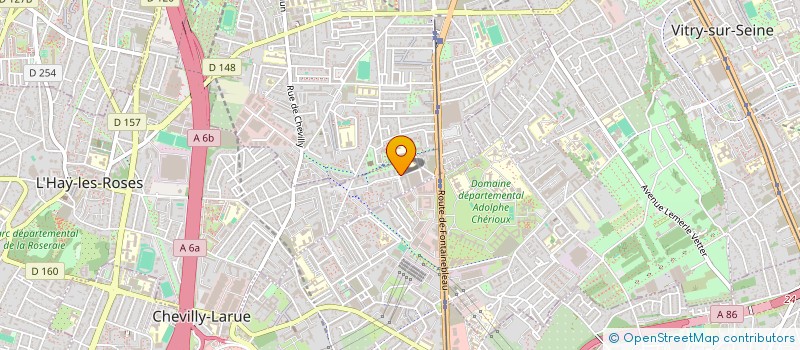 localisation de l'entreprise RENOVATION EXPERTISE à CRETEIL