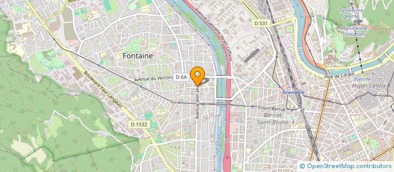 localisation de l'entreprise RENOVATION FACADES BATIMENT  FONTAINE