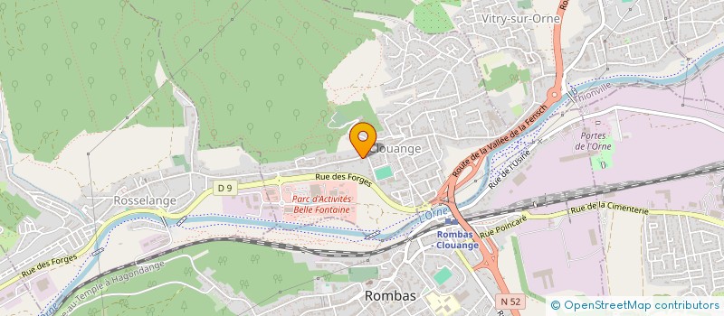 localisation de l'entreprise RENOVATION FERNANDES  CLOUANGE