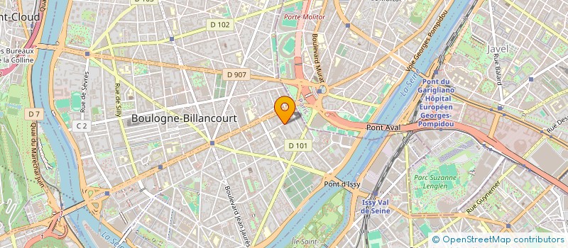 localisation de l'entreprise RENOVATION FRANCAISE PVC à BOULOGNE-BILLANCOURT