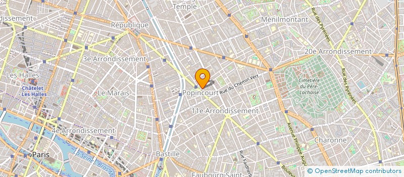 localisation de l'entreprise RENOVATION GENERALE IMMOBILIERE à PARIS