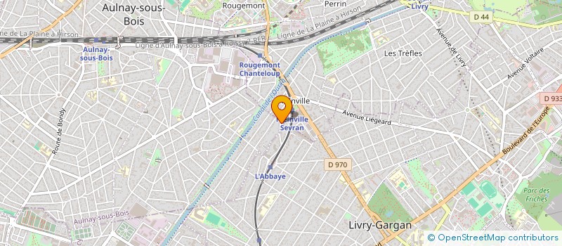 localisation de l'entreprise RENOVATION GENERALE R.G à SEVRAN