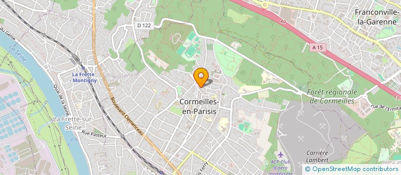 localisation de l'entreprise RENOVATION GENERALE TRAVAUX à CORMEILLES-EN-PARISIS