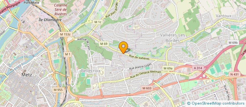 localisation de l'entreprise RENOVATION GRAND'EST  METZ