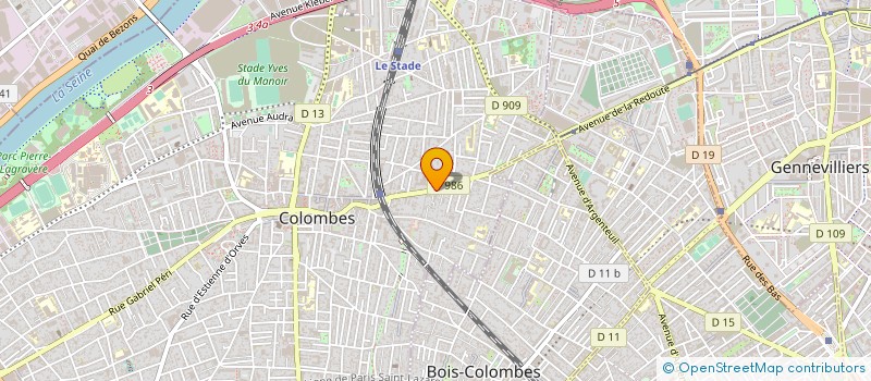 localisation de l'entreprise RENOVATION IDF à COLOMBES
