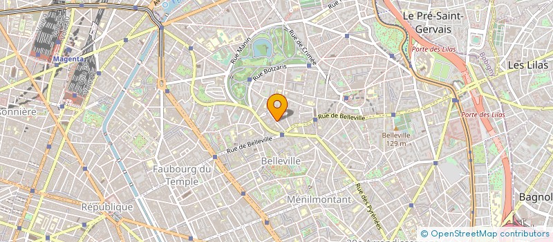 localisation de l'entreprise RENOVATION ISOLATION PEINTURE  PARIS