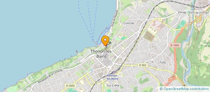 localisation de l'entreprise RENOVATION LEMAN à THONON-LES-BAINS