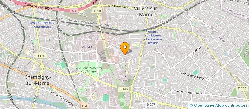 localisation de l'entreprise RENOVATION LINO à VILLIERS-SUR-MARNE