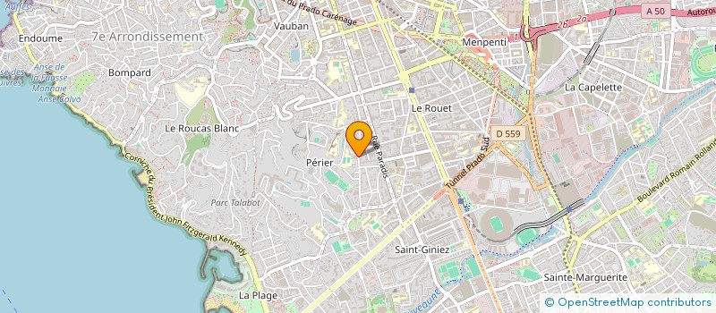 localisation de l'entreprise RENOVATION LUXE MARSEILLE à MARSEILLE