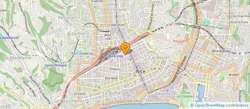 localisation de l'entreprise RENOVATION MB  NICE