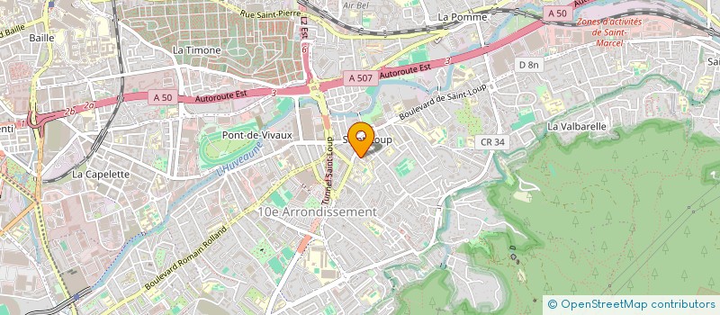 localisation de l'entreprise RENOVATION MODERNE & TRADITIONNELLE à MARSEILLE