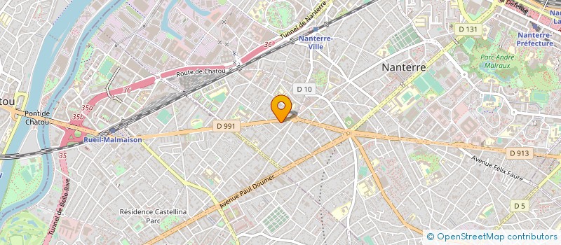 localisation de l'entreprise RENOVATION NORMANDE à NANTERRE