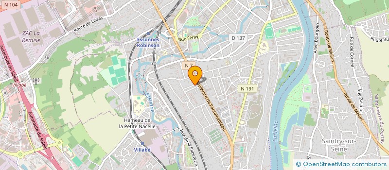localisation de l'entreprise RENOVATION PALMA à CORBEIL-ESSONNES