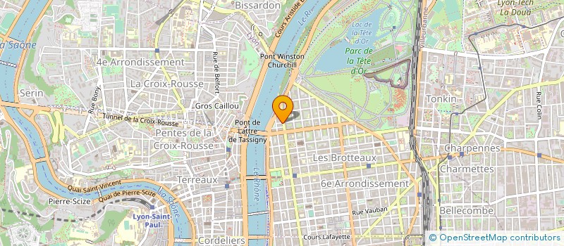 localisation de l'entreprise RENOVATION PATRIMOINE HISTORIQUE - RPH  LYON