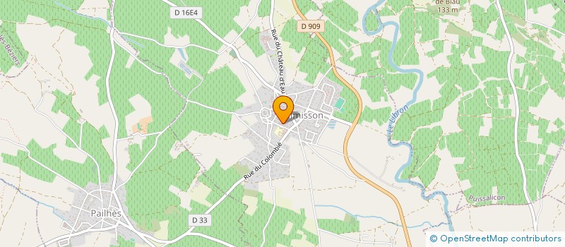 localisation de l'entreprise RENOVATION PEINTURE  PUIMISSON