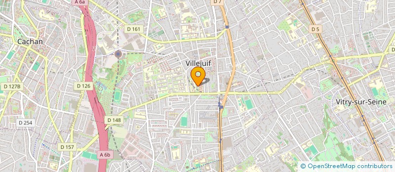 localisation de l'entreprise RENOVATION PLOMBERIE  VILLEJUIF