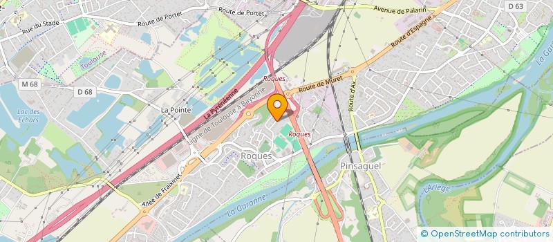 localisation de l'entreprise RENOVATION PLUS  ROQUES