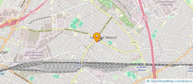 localisation de l'entreprise RENOVATION PRO PLUS  LE BLANC-MESNIL