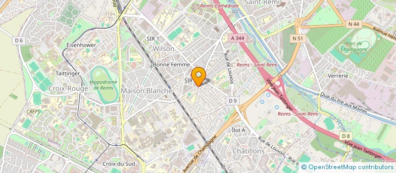 localisation de l'entreprise RENOVATION REMOISE 51  REIMS