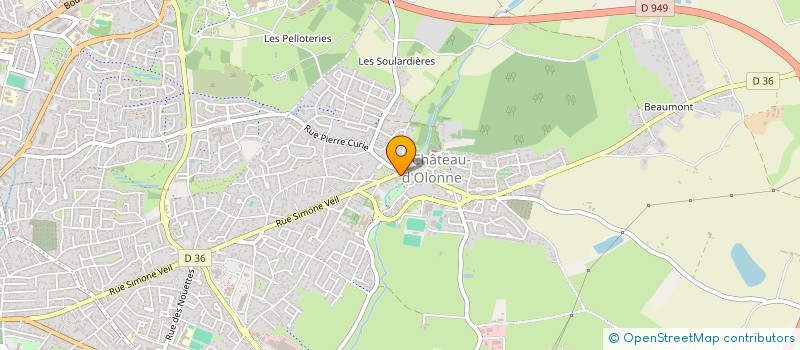 localisation de l'entreprise RENOVATION SABLAISE à LES SABLES D'OLONNE