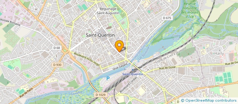 localisation de l'entreprise RENOVATION SAINT QUENTINOISE à SAINT-QUENTIN