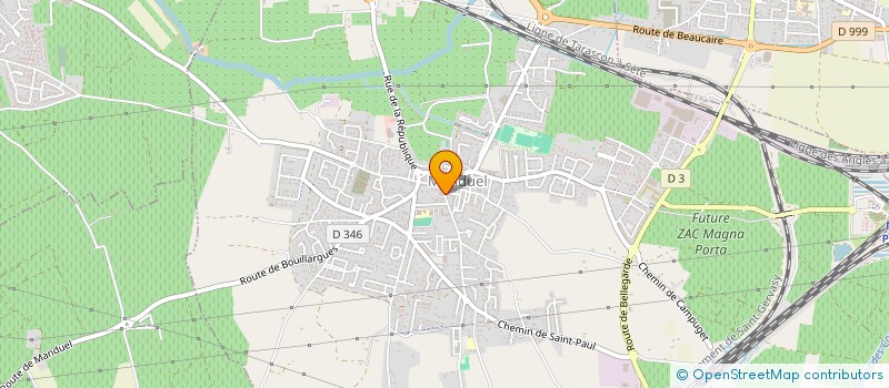 localisation de l'entreprise RENOVATION SERVICE à MANDUEL