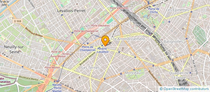localisation de l'entreprise RENOVATION SERVICE BATIMENT à NEUILLY-SUR-SEINE