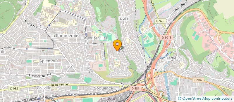 localisation de l'entreprise RENOVATION SERVICES à LE HAVRE