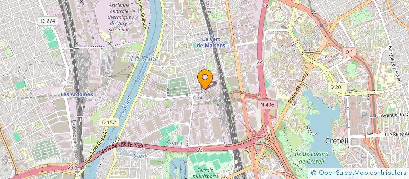 localisation de l'entreprise RENOVATION SOLUTION BATIMENT à ALFORTVILLE