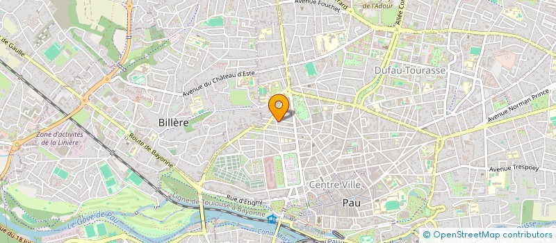 localisation de l'entreprise RENOVATION SOLUTION PROJET - RE-SO-PRO. à PAU