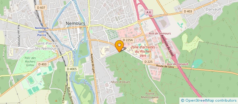 localisation de l'entreprise RENOVATION SP  NEMOURS