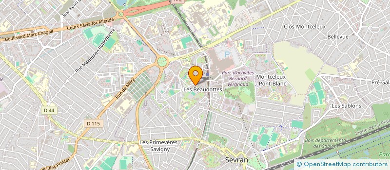 localisation de l'entreprise RENOVATION SPATIALE à SEVRAN