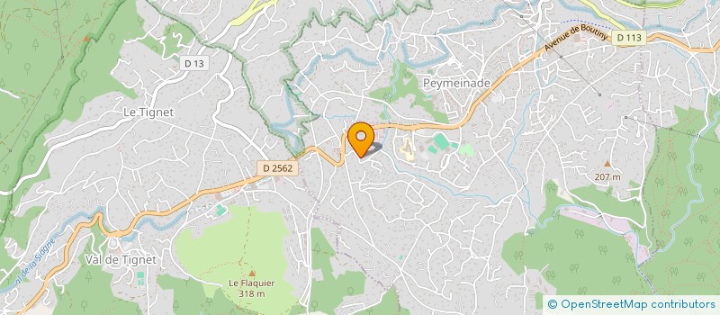 localisation de l'entreprise RENOVATION SVR à PEYMEINADE
