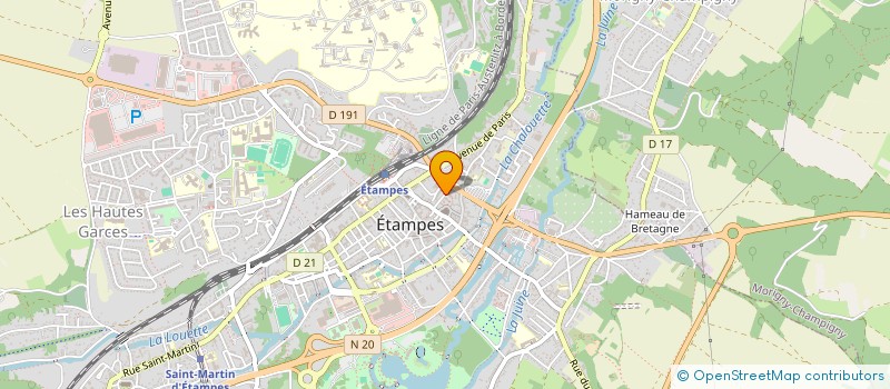 localisation de l'entreprise RENOVATION TECHNIQUE DES VEHICULES  ETAMPES