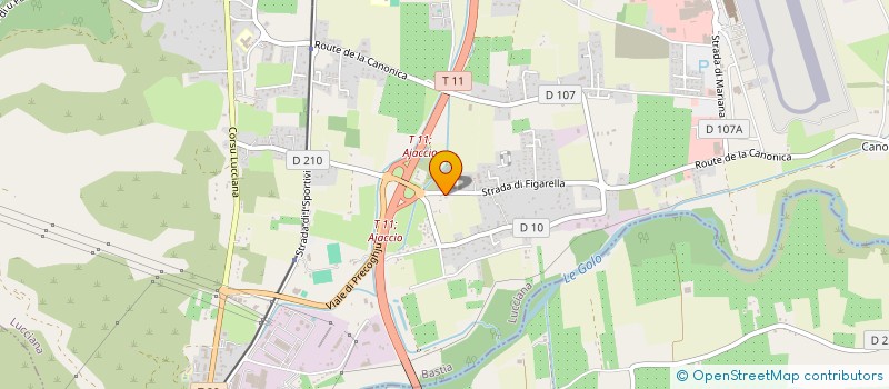 localisation de l'entreprise RENOVATION TOUS TRAVAUX à LUCCIANA