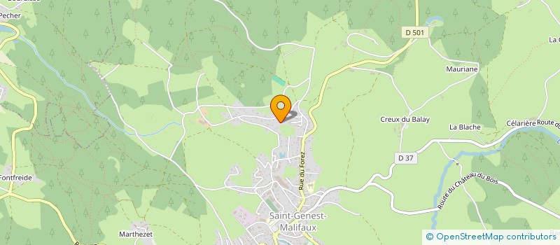 localisation de l'entreprise RENOVATION TRAVAUX 42  LA TOUR EN JAREZ