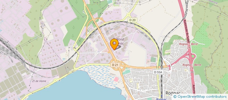 localisation de l'entreprise RENOVATION TRAVAUX PEINTURES ETANCHEITE  ROGNAC