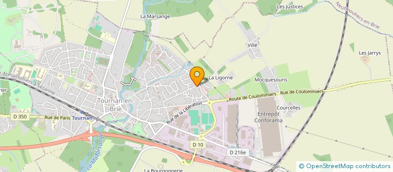 localisation de l'entreprise RENOVATION TRAVAUX PUBLICS  TOURNAN-EN-BRIE