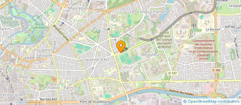 localisation de l'entreprise RENOVATION VIDAL ET HOUALET  RENNES