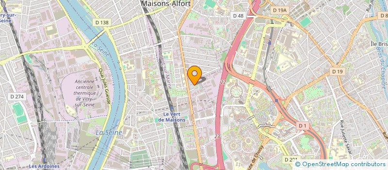 localisation de l'entreprise RENOVATION WORKS SERVICES à MAISONS-ALFORT